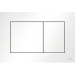 TECE Now Przycisk spłukujący do WC, podwójny biały 9240400