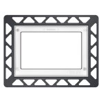 Tece Ramka montażowa WC do montażu zlicowanego biały 9240646