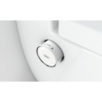 Tece TECEOne Miska WC wisząca bezkołnierzowa z funkcją myjącą z deską wolnoopadającą biała 9700200+9700600