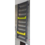 Terma Vivo Grzejnik Łazienkowy wodny ścienny 115x40 cm Metalic Grey WGVOV115040