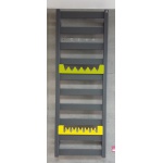 Terma Vivo Grzejnik Łazienkowy wodny ścienny 115x40 cm Metalic Grey WGVOV115040