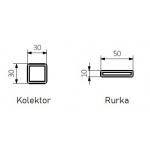 Terma Vivo Grzejnik Łazienkowy wodny ścienny 115x40 cm Metalic Grey WGVOV115040