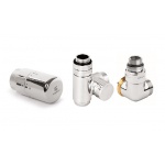 Terma Zestaw termostatyczny trójosiowy prawy chrom WRZTCG5-CR