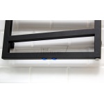 Terma ZigZag Grzejnik wodny ścienny 107x50 cm Metallic Black WGZIG107050KMBCZ8