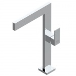 THG Harper Bateria Umywalkowa 1-otworowa wysoka chrom D7A.A02.6500DSV