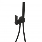 Tres LOFT COLORS Bateria podtynkowa do bidetu lub WC czarny matowy 20522301NM