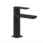 Tres LOFT COLORS Bateria umywalkowa jednootworowa czarny matowy 20010301NM