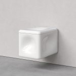 Trone Orgueil Miska wisząca bezrantowa 53,5x37 z deską wolnoopadającą white ORQUEILWHITE