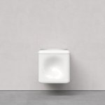 Trone Orgueil Miska wisząca bezrantowa 53,5x37 z deską wolnoopadającą white ORQUEILWHITE