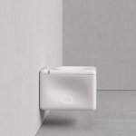 Trone Orgueil Miska wisząca bezrantowa 53,5x37 z deską wolnoopadającą white ORQUEILWHITE