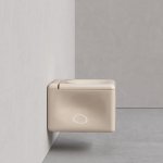 Trone Orgueil Miska wisząca bezrantowa 53,5x37 z deską wolnoopadającą cream ORQUEILCREAM
