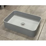       Umywalka 50x35 szary mat SIOBLONG WYPRZEDAŻ EKSPOZYCJI!!