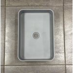       Umywalka 50x35 szary mat SIOBLONG WYPRZEDAŻ EKSPOZYCJI!!