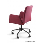 Unique Bravo Fotel biurowy czerwony 2-155-2