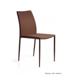 Unique Design Krzesło biurowe brązowe DES-3