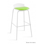 Unique Duke Krzesło białe/zielone 7-87A-0-9