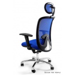 Unique Expander Fotel biurowy niebieski W-94-7