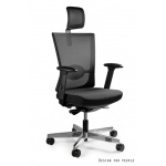 Unique Forte Fotel biurowy czarny W-969Y-BL418