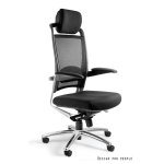Unique Fulkrum Fotel biurowy czarny P069-SM01-BL