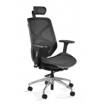 Unique Hero Fotel biurowy czarny/czarny ZM-6661-B-NWH