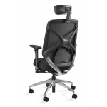 Unique Hero Fotel biurowy czarny/czarny ZM-6661-B-BLH