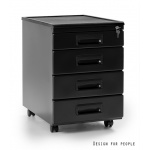 Unique Kontener czarny 325-B