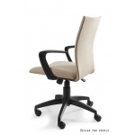 Unique Millo Fotel biurowy beżowy W-157-1-1