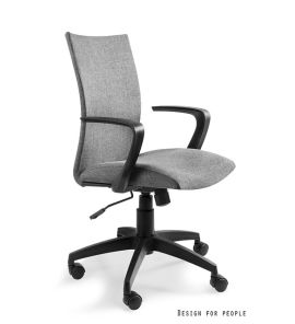 Unique Millo Fotel biurowy szary W-157-1-8