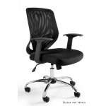 Unique Mobi Fotel biurowy czarny W-95-4