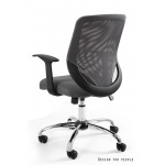 Unique Mobi Fotel biurowy szary W-95-8