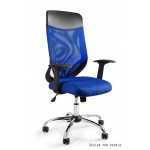 Unique Mobi Plus Fotel biurowy niebieski W-952-7