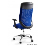 Unique Mobi Plus Fotel biurowy niebieski W-952-7