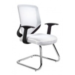 Unique Mobi Skid Fotel biurowy biały W-953-0
