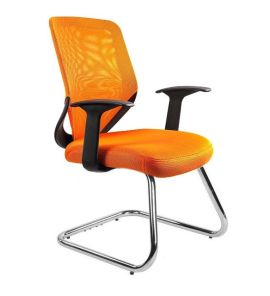 Unique Mobi Skid Fotel biurowy pomarańczowy W-953-5