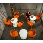 Unique Muze Krzesło biurowe pomarańczowe 94JN