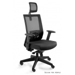 Unique Nez Fotel biurowy czarny W-879K-MESH31