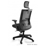 Unique Nez Fotel biurowy czarny W-879K-MESH31