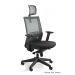 Unique Nez Fotel biurowy szary W-879K-MESH32