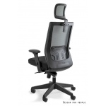 Unique Nez Fotel biurowy szary W-879K-MESH32