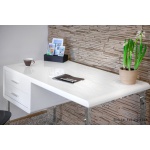 Unique Solano Biurko białe CTB-011-0