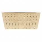 Vado Individual Deszczownica kwadratowa, 30,3x30,3 cm Złoty szczotkowany IND-SQ/30-BRG