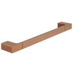 Vado Individual Drążek ścienny na ręcznik, 45 cm brąz szczotkowany IND-SHA184-45-BRZ