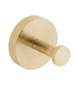 Vado Individual Haczyk łazienkowy pojedynczy Złoty szczotkowany IND-SPA186-BRG