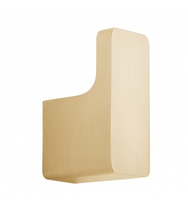 Vado Individual Haczyk łazienkowy pojedyńczy Złoty szczotkowany IND-SHA186-BRG