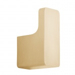 Vado Individual Haczyk łazienkowy pojedyńczy Złoty szczotkowany IND-SHA186-BRG