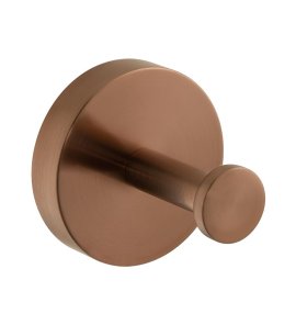 Vado Individual Haczyk łazienkowy pojedynczy brąz szczotkowany IND-SPA186-BRZ