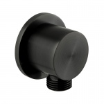 Vado Individual Przyłącze kątowe węża prysznicowego Czarny szczotkowany IND-OUTLET/RO-BLK