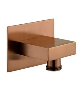 Vado Individual Przyłącze kątowe węża prysznicowego brąz szczotkowany IND-OUTLET/SQ-BRZ