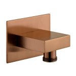 Vado Individual Przyłącze kątowe węża prysznicowego brąz szczotkowany IND-OUTLET/SQ-BRZ