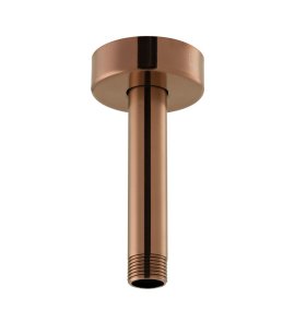 Vado Individual Przyłącze sufitowe do deszczownicy, długość: 10 cm brąz szczotkowany IND-CMA/RO/4IN-BRZ